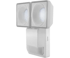 Sieninis šviestuvas 16W LED sieninis lauko šviestuvas ENDURA PRO, baltas, 4000K, su judesio davikliu, IP55