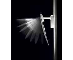 16W LED sieninis/lubinis šviestuvas Dėlionė ROUND SINGLE, matinės juodos sp., 3000K, dimeriuojamas