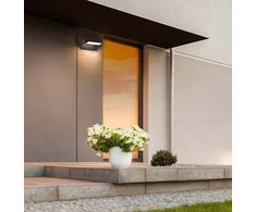 V-tac 17W LED paviršinis lauko šviestuvas, juodas, 3000K