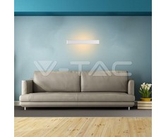 V-tac 17W sieninis šviestuvas, baltas, 3000K, IP44
