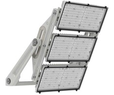 1800W LED prožektorius MAX RADIAL SYMMETRIC 25, šviesaus aliuminio sp., 4000K, 25°, IP66