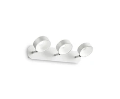 Lubinis šviestuvas Ideal Lux 18W ceiling lamp with 3 lights OBY, 3000K, juodas