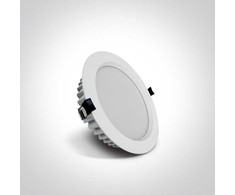 18W LED įleidžiamas šviestuvas, baltas, 3000K, 10118B/W/W
