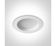 18W LED įleidžiamas šviestuvas, baltas, 3000K, 10118B/W/W