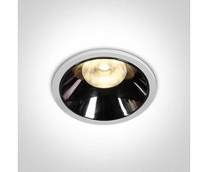 18W LED įleidžiamas šviestuvas, baltas, 3000K, 10118DC/W/W