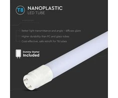 V-tac 18W LED lempa T8, 120cm, 3000K