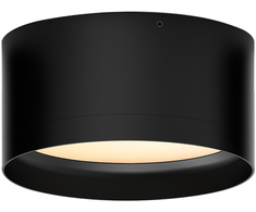 18W LED lubinis šviestuvas TECH, juodas, 3000/4000K, dimeriuojamas, IP44, P3987170NDT