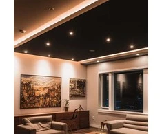 V-tac 18W LED modulis/įleidžiamas šviestuvas, juodas, 4000K