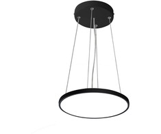 Italux 18W LED pakabinamas šviestuvas ALATA, juodas, 2800/4000/6000K