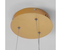 V-tac 18W LED pakabinamas šviestuvas, aukso sp., 3000K