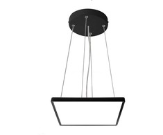 Italux 18W LED pakabinamas šviestuvas BASTIA, juodas, 2800/4000/6000K