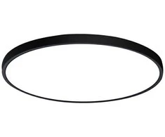Italux 18W LED paviršinė panelė ALATA, juoda, 2800/4000/6000K