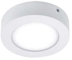 18W LED paviršinė panelė HOROZ, apvali, su maitinimo šaltiniu (4200K) natūraliai balta