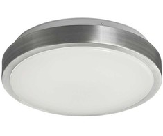 18W LED paviršinis šviestuvas BRIGHT, baltos/sidabro sp., 3000K, 4158900