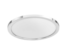 18W LED plafonas SMART+ MATTER, sidabro sp., 3000/6500K, dimeriuojamas, IP44