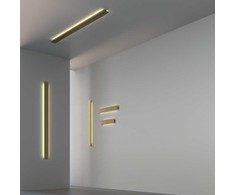 18W LED sieninis šviestuvas FOSCA, aukso sp., 2700/3000/4000K, dimeriuojamas, A3833171ODP
