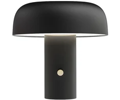 18W LED stalo šviestuvas DEVA, juodas, 3000K, dimeriuojamas, 4326401