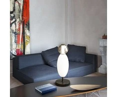 Ideal Lux 18W LED stalo šviestuvas LUMIERE, baltos/juodos sp., 3000K, 314204