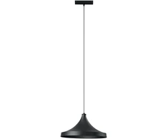 18W LED šviestuvas, montuojamas į DAVINCI sistemą, juodas, 4000K