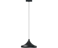 18W LED šviestuvas, montuojamas į DAVINCI sistemą, juodas, 3000K