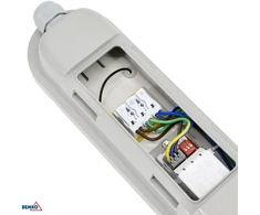 19-37W LED linijinis šviestuvas BALWIR 2, 1160mm, šviesiai pilkas, 4000K, IP65