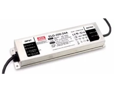 192W LED impulsinis maitinimo šaltinis Mean Well, 12V, IP67, 16A, valdomas, PFC