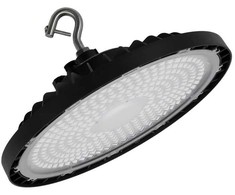 195W LED UFO šviestuvas HIGH BAY V, juodas, 5700K, 60°