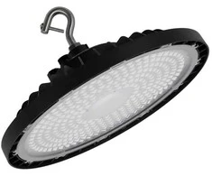 Tec Mar 195W LED UFO šviestuvas HIGH BAY V, juodas, 5700K, 90°