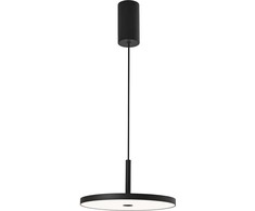19W LED pakabinamas šviestuvas DEMY, juodas, 3000K, 4340900
