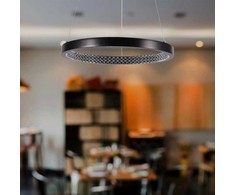 V-tac 19W LED pakabinamas šviestuvas, juodas, 3000K