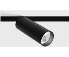 19W LED šviestuvas TUB M A 140 į magnetinę sistemą IN_LINE, juodas, 3000K, 50°