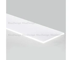 LED profilio dangtelis DHS, matinis, 1m
