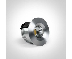 1W/3W LED įleidžiamas šviestuvas, aliuminio sp., 3000K, 10103B/AL/W