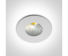 1W/3W LED įleidžiamas šviestuvas, baltas, 4000K, 10103B/W/C