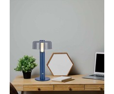 V-tac 1W LED įkraunamas stalinis šviestuvas, mėlynas, 3000K, dimeriuojamas