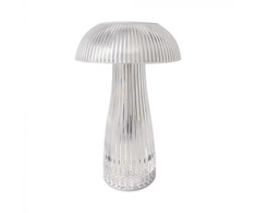 V-tac 1W LED įkraunamas stalinis šviestuvas, skaidrus, 3000/6000K, dimeriuojamas