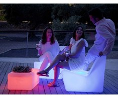 1W LED įkraunamas šviestuvas - stalas TARIDA TAB, baltas, 6000K/RGB, IP43, su USB jungtimi, dimeriuojamas