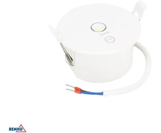 1W LED įleidžiamas avarinis šviestuvas atviroms erdvėms TOLER 2, baltas, 6500K, 3h veikimas autonominiu režimu
