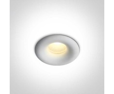 1W LED įleidžiamas šviestuvas, baltas, 3000K, 10101L/W/W