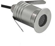 1W LED įleidžiamas šviestuvas TENOR, aliuminio sp., 3000K, 4269900