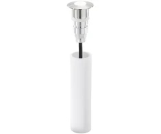 1W LED lauko įleidžiamas šviestuvas BARRET, nikelio sp., 3000K, IP67