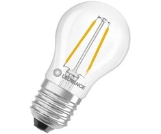 Ledvance 1W LED lemputė CLASSIC P, E27, skaidri, 300°, 2700K