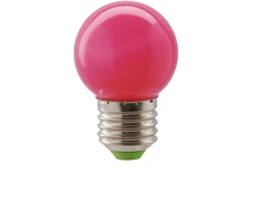 1W LED lemputė, rožinė, E27