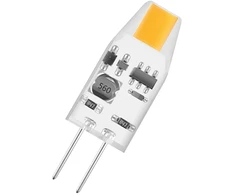Ledvance 1W LED lemputė VALUE SPECIAL PIN MICRO, G4, skaidri, 2700K, 260°