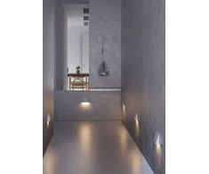 1W LED sieninis šviestuvas STEALTH, matinės baltos sp., 3000/4000K, 01-3218