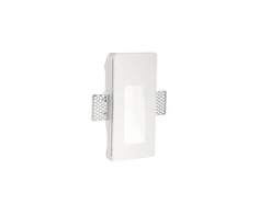 Ideal Lux 1W recessed lamp 1 light WALKY, 3000K, baltas