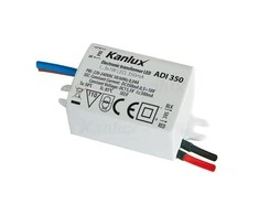 Kanlux 1x3W nuolatinės srovės maitinimo šaltinis ADI 350, 350mA DC, IP20