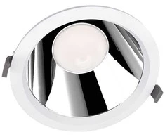 Ledvance 20/25/30W LED įleidžiamas šviestuvas COMFORT, baltas, 3000/4000K, 55°, IP44, UGR19