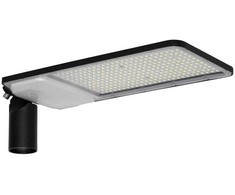 200W LED gatvės šviestuvas URBAN AREA, juodas, 6500K, 155°x80°