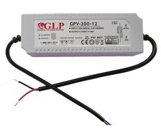 Bikuvalt 200W LED Maitinimo šaltinis GPV 12V IP67